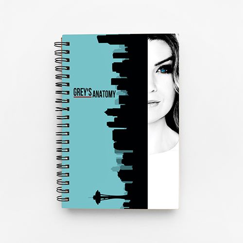 Caderno-Meredith-Grey-17.5-x-25-Frente-colorida-(4x0)-Caderno-MEREDITH-GREY